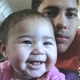 Anthony “A.J.” Weber and his 9-month-old daughter, Violet (CBS 2 screenshot)
